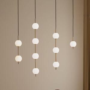 UMAGE Lampada a sospensione Audrey, dimmerabile, Ottone / Oro, Soggiorno / Sala da pranzo, Metallo, Design, Lampada a sospensione