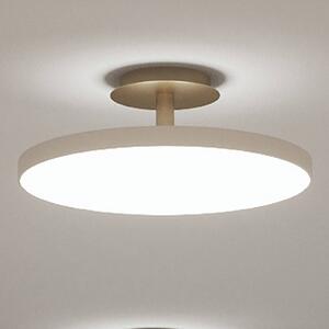 UMAGE Plafoniera di design Asteria UP PLUS, dimmerabile, Crema / Ambra, Soggiorno / Sala da pranzo, Metallo, Design, Plafoniera