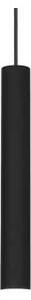 Ideal Lux Tube Sp D6 nero lampada a sospensione per isola cucina