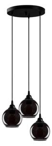 Lampadario su corda SMOKED 3xE27/40W/230V