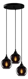 Lampadario su corda SMOKED 3xE27/40W/230V