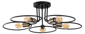 Lampadario da parete CIRCLE 5xE27/40W/230V