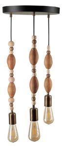 Lampadario su filo 3xE27/60W/230V