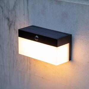 LUTEC connect Applique LED solare da esterni Fran, CCT