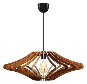 Lampadario a sospensione con filo 1xE27/60W/230V marrone diametro 59 cm