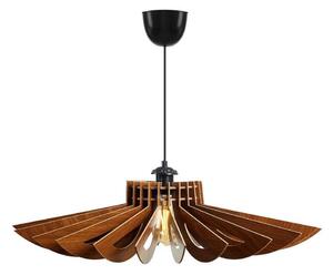 Lampadario a sospensione con filo 1xE27/60W/230V marrone diametro 68 cm