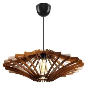 Lampadario a sospensione con filo 1xE27/60W/230V marrone diametro 47 cm