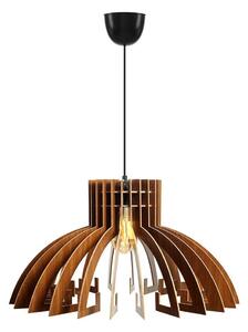 Lampadario a sospensione con filo 1xE27/60W/230V marrone diametro 39 cm