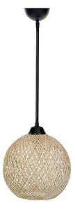 Lampadario su corda JUTE 1xE27/60W/230V beige