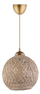 Lampadario su corda JUTE 1xE27/60W/230V beige