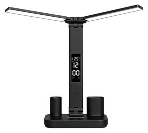 Lampada da tavolo ricaricabile dimmerabile a LED NOBLITE P LED/5W/5V 3000/4000/6000K 2200mAh nera