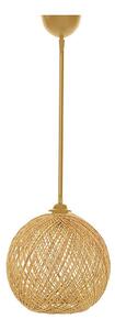 Lampadario su corda JUTE 1xE27/60W/230V beige