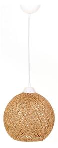 Lampadario su corda JUTE 1xE27/60W/230V beige