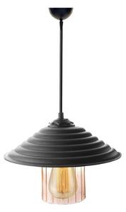 SET 2x Lampadario su corda UFO 1xE27/60W/230V