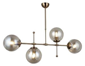 Lampadario a stelo POLINO 4xE27/40W/230V bronzo
