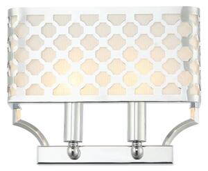 Open Design OR84597 - Applique VERNO 2xE14/12W/230V cromo lucido