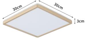 Brilagi - Plafoniera da bagno ULTRA SLIM LED/18W/230V 30x30 cm oro IP54