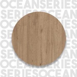 Tavolino Laterale Per Divano Da Salotto Multiuso 60x25x60 Ocean Effetto Legno