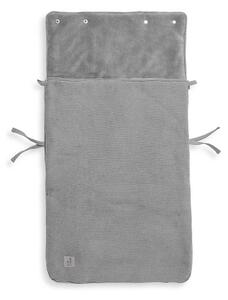 Jollein - Sacco auto in pile BASIC KNIT 42x82 cm Grigio Pietra