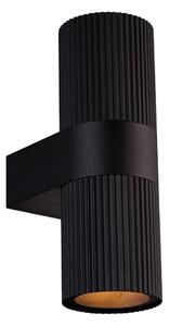Nordlux - Applique da esterno KYKLOP 2xGU10/25W/230V IP54 nero