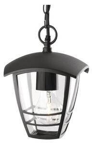 Philips 15386/30/16 - Lampadario a sospensione MYGARDEN CREEK 1xE27/60W/230V nero