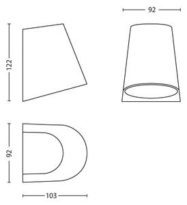 Philips 17287/30/16 - Lampada da esterno MYGARDEN VIRGA LED/3W/230V IP44
