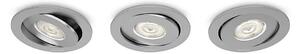 Philips 59183/48/16 - SET 3x Lampada LED da incasso ASTEROPE LED/4,5W/230V