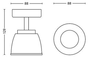 Philips 53350/17/16 - Faretto LED COUNTY LED/4W/230V