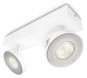 Philips 53172/31/P0 - Faretto dimmerabile MYLIVING CLOCKWORK 2xLED/4,5W
