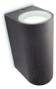 Philips 17102/86/PN - Applique da esterno NIGHTINGALE 2xGU10/35W/230V