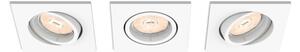 Philips 50193/31/PN - Set da 3 faretti da incasso ENNEPER 1x GU10/5,5W/230V