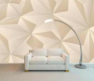 Carta da parati Rilievo geometrico beige, Carta da parati lastrazione, u42449 : Uwalls.it