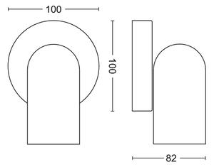 Philips 50581/31/PN - Luce Spot MYLIVING PONGEE 1xGU10/5,5W/230V