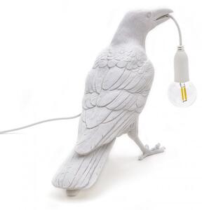 "BIRD SELETTI LAMPADA IN RESINA BIANCO ART 14732"