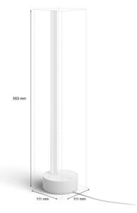 Philips - Lampada da tavolo LED RGB dimmerabile Hue LED/12W/230V 2000-6500K bianco