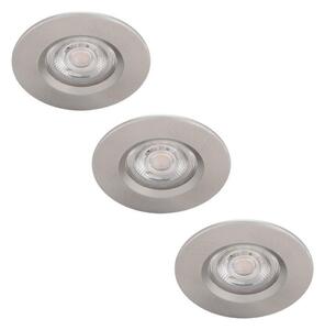 Philips - Pacco da 3x Lampade da bagno LED dimmerabili LED/5W/230V 2700K IP65