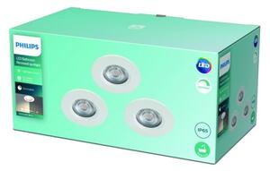 Philips - PACCO 3x Lampade da bagno LED dimmerabili LED/5W/230V 2700K IP65