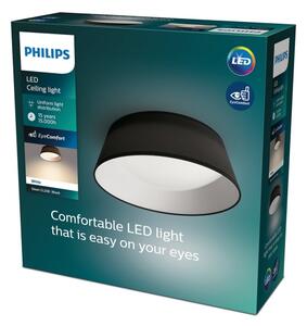 Philips - Plafoniera LED DAWN LED/14W/230V nera