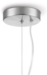 Lampadario a sospensione con filo BELLO 1xE27/60W/230V diametro 30 cm cromo