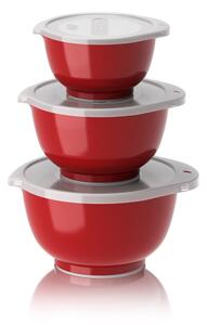 Ciotole rosse in set da 3 pezzi 750 ml Margrethe Mini - Rosti