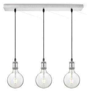 Cavo di alimentazione VINTAGE 3xE27/40W/230V cromo opaco