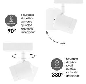 Faretto LED dimmerabile MANU 1xGU10/5,8W/230V bianco