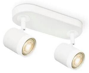 Faretto LED dimmerabile MANU 2xGU10/5,8W/230V bianco
