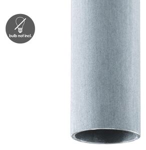 Lampadario a cavo SAGA 1xE27/40W/230V grigio