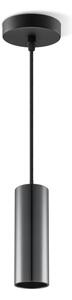 Lampadario a sospensione con filo SAGA 1xE27/40W/230V nero