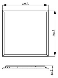 Philips - Plafoniera LED dimmerabile SLIM SCENE SWITCH LED/36W/230V 4000K