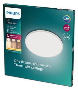 Philips - Plafoniera LED dimmerabile SUPERSLIM SCENE SWITCH LED/22W/230V