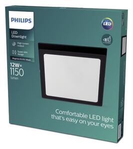 Philips - Plafoniera LED MAGNEOS LED/12W/230V 2700K nera