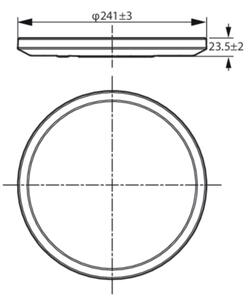 WiZ - Plafoniera LED dimmerabile SUPERSLIM LED/14W/230V 2700-6500K Wi-Fi