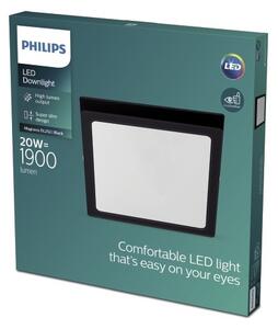 Philips - Plafoniera LED MAGNEOS LED/20W/230V 2700K nera